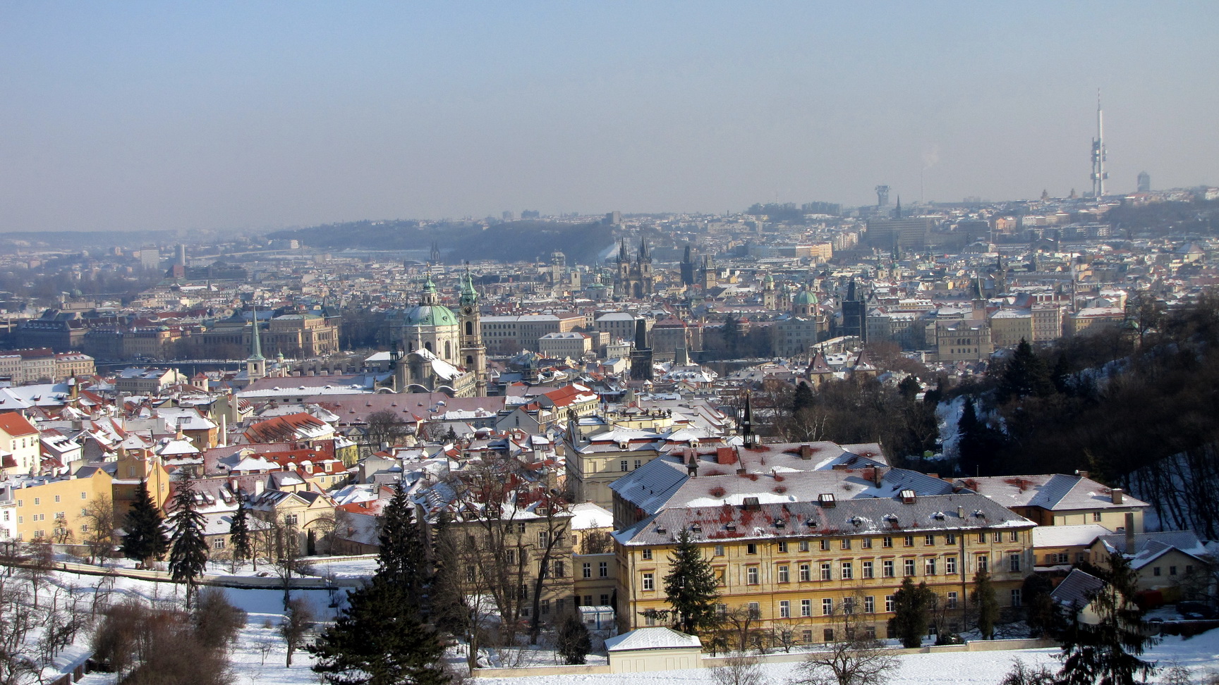 Прага на Новый год и Рождество.