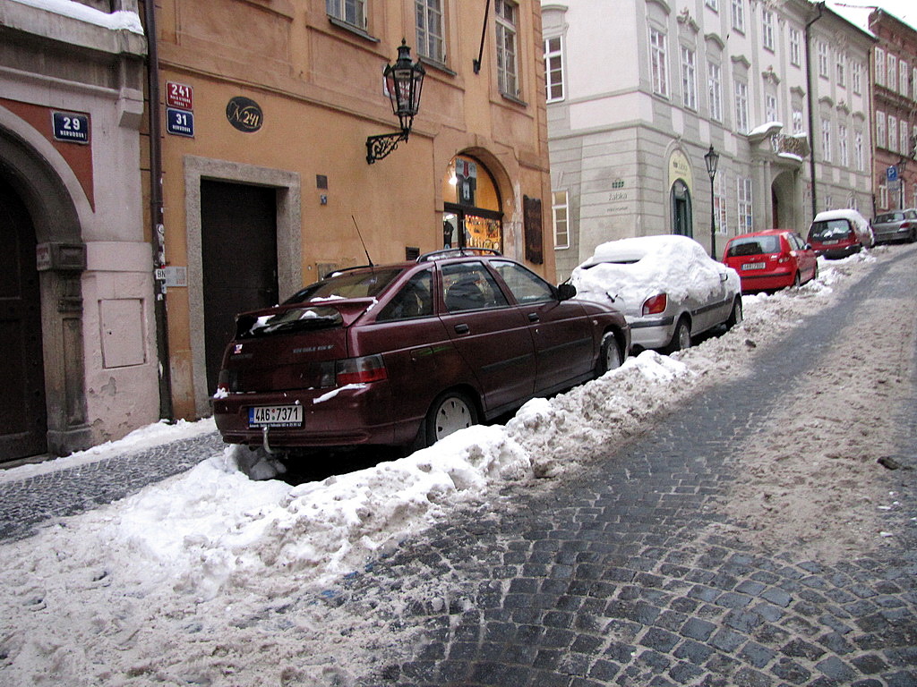 Зима в Праге