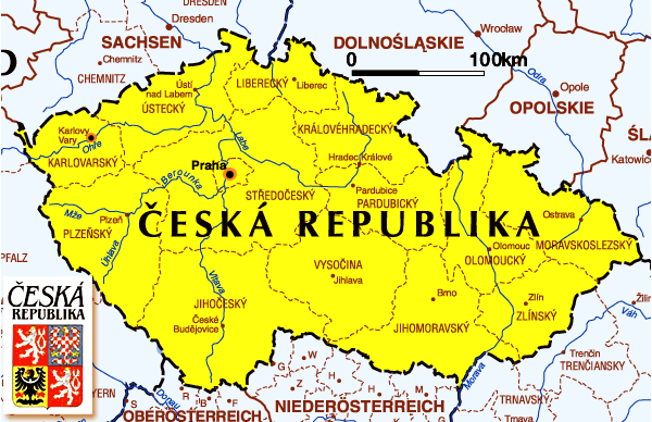 География Чехии