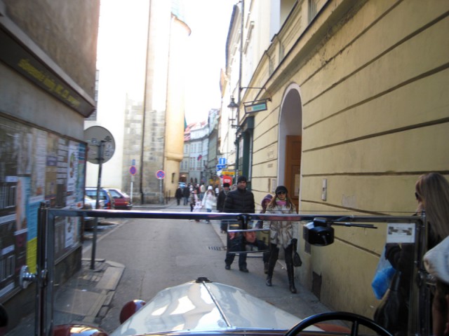 Прогулка на кабриолете Шкода по Праге