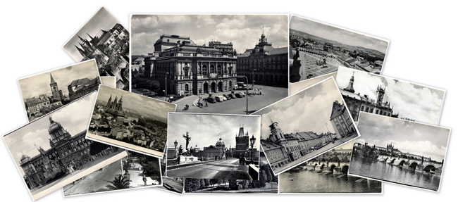 Старые фотографии Праги и Чехии